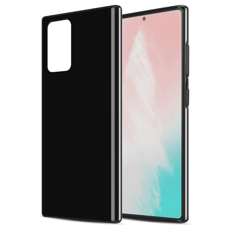 Cadorabo Hülle kompatibel mit Samsung Galaxy NOTE 20 PLUS Schutzhülle aus flexiblem TPU Silikon
