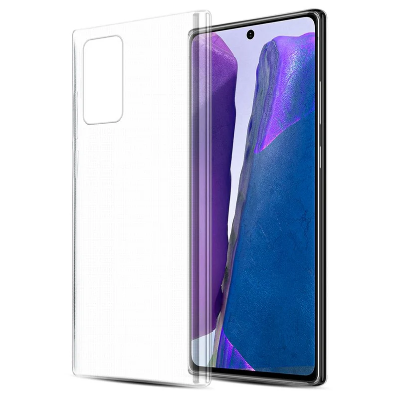 Cadorabo Hülle kompatibel mit Samsung Galaxy NOTE 20 Schutzhülle aus flexiblem TPU Silikon