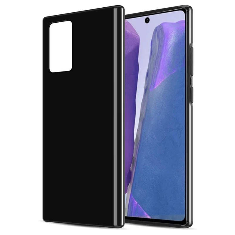 Cadorabo Hülle kompatibel mit Samsung Galaxy NOTE 20 Schutzhülle aus flexiblem TPU Silikon