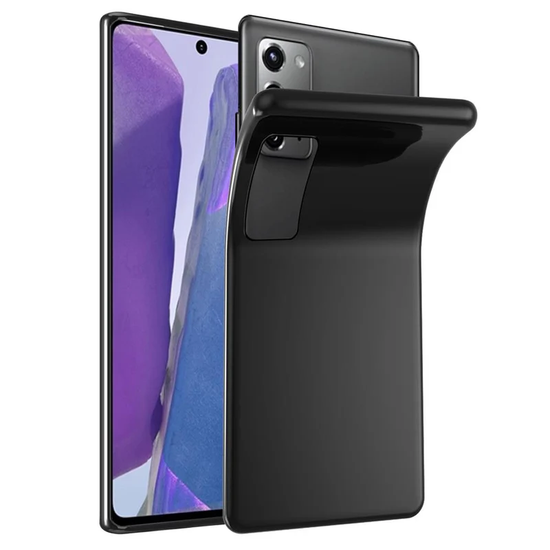 Cadorabo Hülle kompatibel mit Samsung Galaxy NOTE 20 Schutzhülle aus flexiblem TPU Silikon