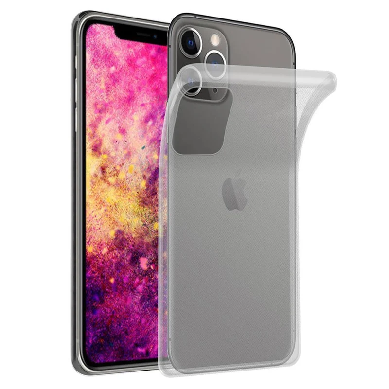 Cadorabo Hülle kompatibel mit Apple iPhone 12 PRO MAX Schutzhülle aus flexiblem TPU Silikon