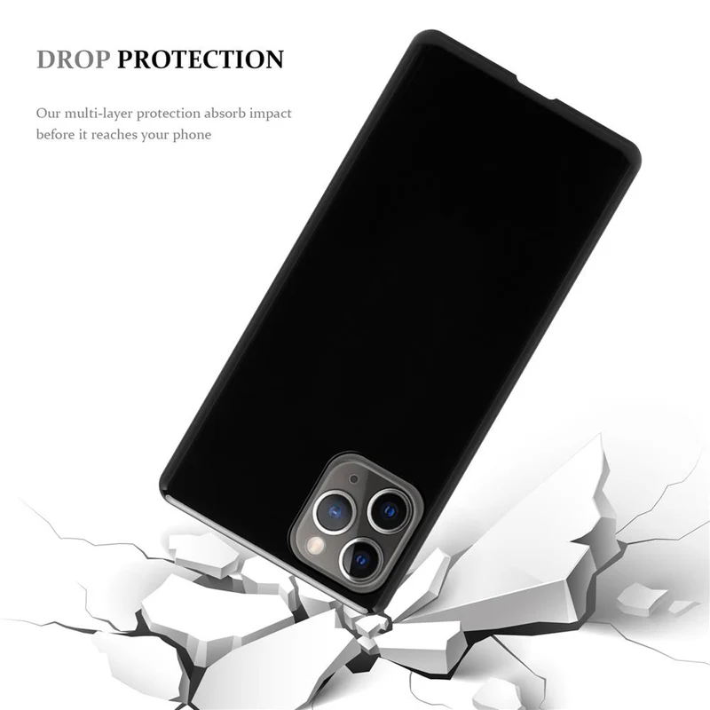 Cadorabo Hülle kompatibel mit Apple iPhone 12 PRO MAX Schutzhülle aus flexiblem TPU Silikon