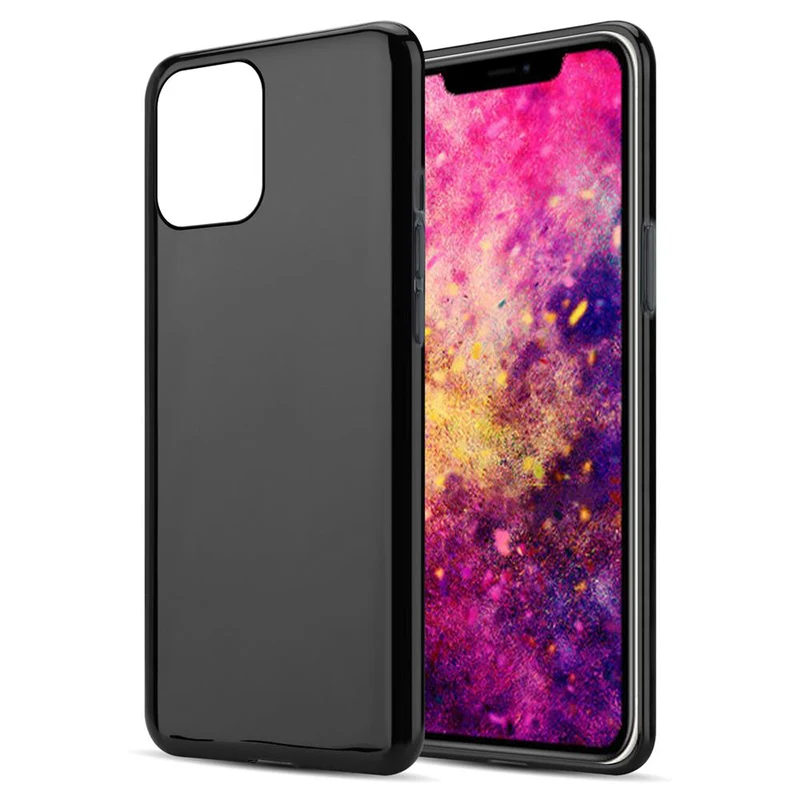 Cadorabo Hülle kompatibel mit Apple iPhone 12 / 12 PRO Schutzhülle aus flexiblem TPU Silikon