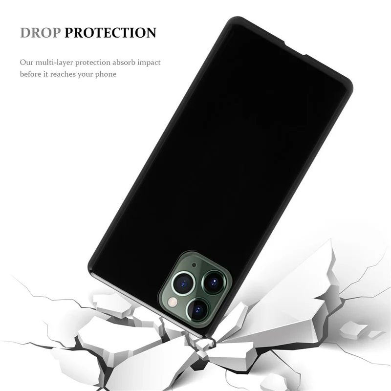Cadorabo Hülle kompatibel mit Apple iPhone 12 / 12 PRO Schutzhülle aus flexiblem TPU Silikon