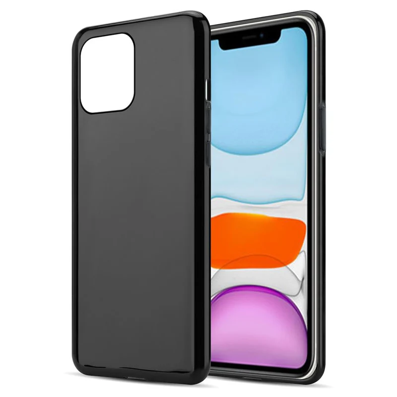 Cadorabo Hülle kompatibel mit Apple iPhone 12 MINI Schutzhülle aus flexiblem TPU Silikon