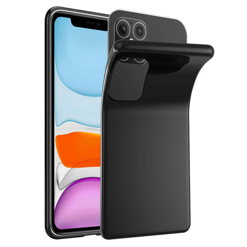 Cadorabo Hülle kompatibel mit Apple iPhone 12 MINI Schutzhülle aus flexiblem TPU Silikon
