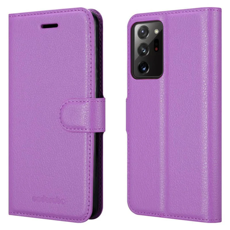 Cadorabo Hülle kompatibel mit Samsung Galaxy NOTE 20 PLUS Schutzhülle mit Magnetverschluss, Standfunktion und Kartenfach