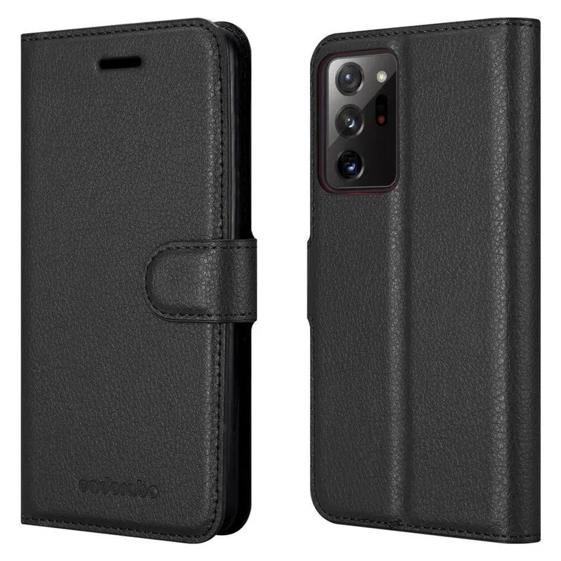Cadorabo Hülle kompatibel mit Samsung Galaxy NOTE 20 PLUS Schutzhülle mit Magnetverschluss, Standfunktion und Kartenfach