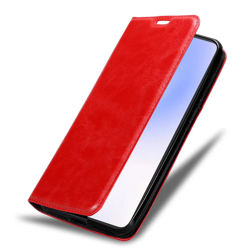 Cadorabo Hülle kompatibel mit Google PIXEL 5 XL Schutzhülle mit Magnetverschluss, Standfunktion und Kartenfach
