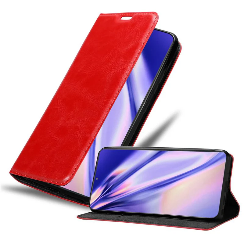 Cadorabo Hülle kompatibel mit Samsung Galaxy NOTE 20 PLUS Schutzhülle mit Magnetverschluss, Standfunktion und Kartenfach