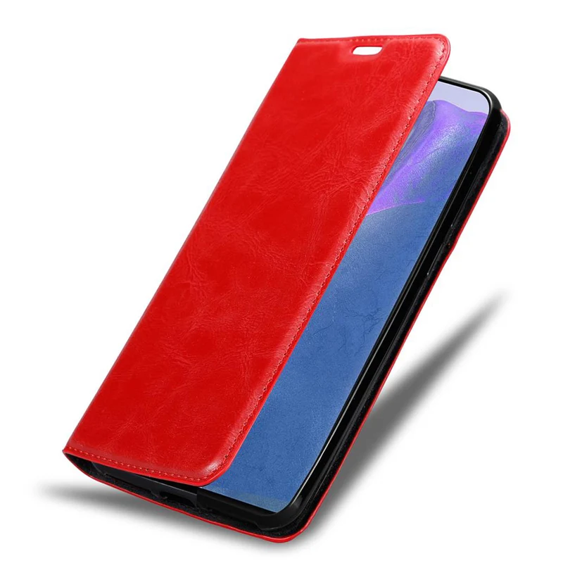 Cadorabo Hülle kompatibel mit Samsung Galaxy NOTE 20 Schutzhülle mit Magnetverschluss, Standfunktion und Kartenfach