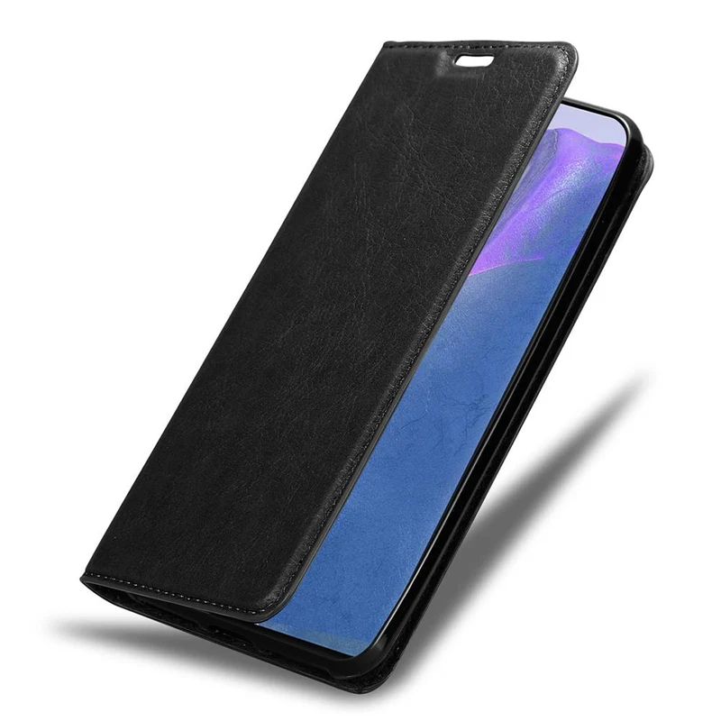 Cadorabo Hülle kompatibel mit Samsung Galaxy NOTE 20 Schutzhülle mit Magnetverschluss, Standfunktion und Kartenfach