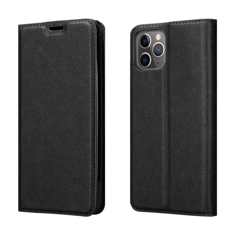 Cadorabo Hülle kompatibel mit Apple iPhone 12 PRO MAX Schutzhülle mit Magnetverschluss, Standfunktion und Kartenfach
