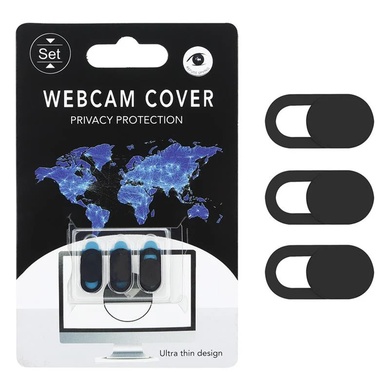 Cadorabo 6x Webcam Abdeckung Kamera Schiebe Slider universell kompatibel mit Smartphones und allen Laptops, Notebooks, Computer etc. - Schutz für Privatsphäre