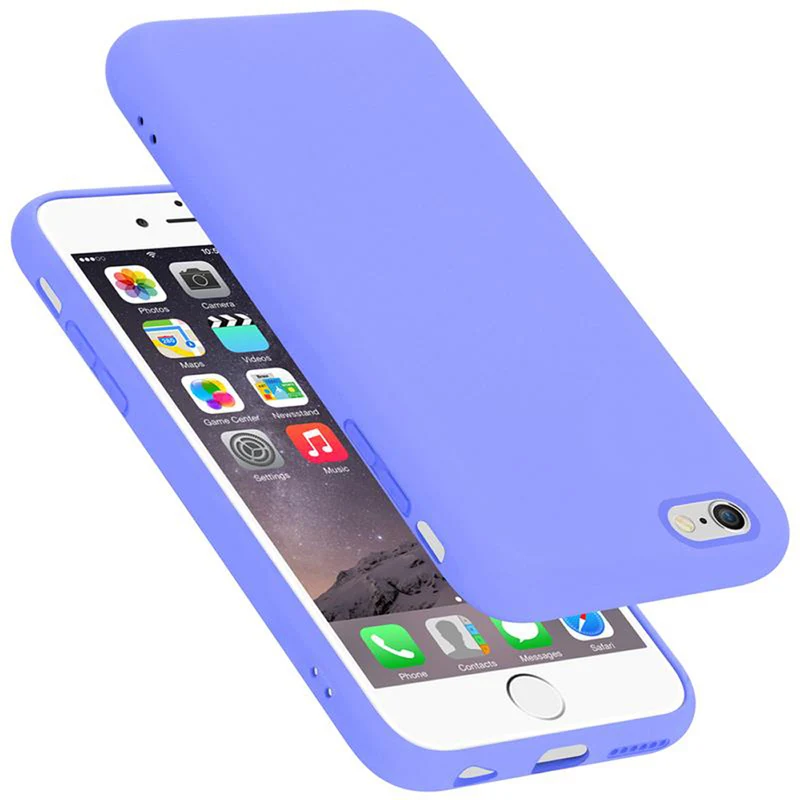 Cadorabo Hülle kompatibel mit Apple iPhone 6 / 6S Schutzhülle aus flexiblem TPU Silikon