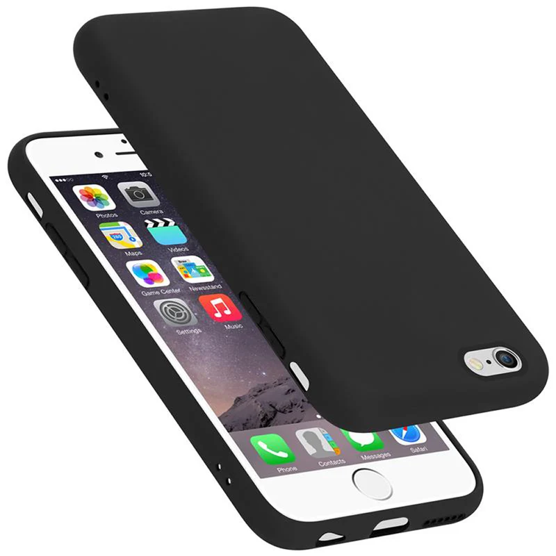 Cadorabo Hülle kompatibel mit Apple iPhone 6 / 6S Schutzhülle aus flexiblem TPU Silikon
