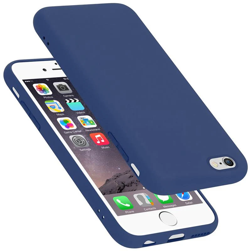 Cadorabo Hülle kompatibel mit Apple iPhone 6 / 6S Schutzhülle aus flexiblem TPU Silikon