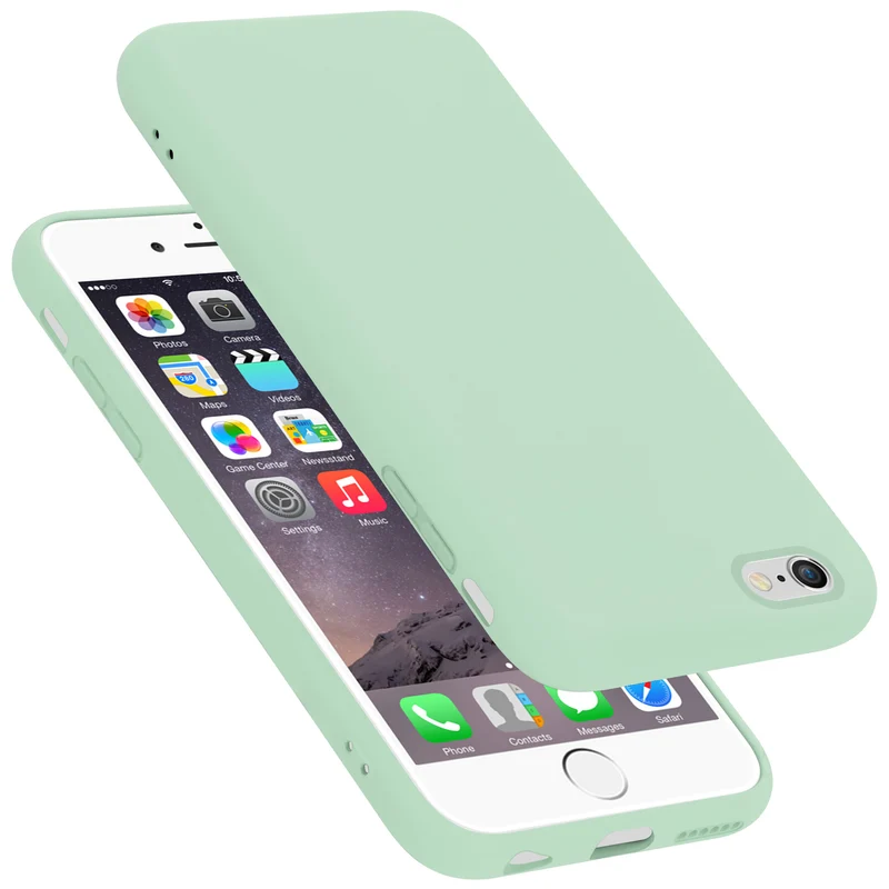 Cadorabo Hülle kompatibel mit Apple iPhone 6 / 6S Schutzhülle aus flexiblem TPU Silikon