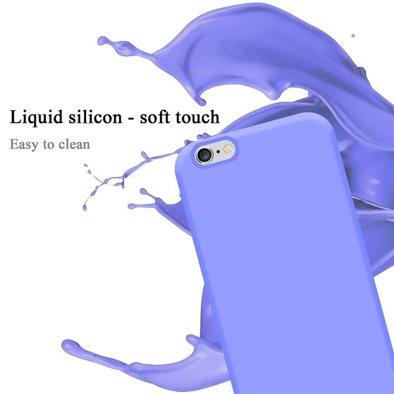 Cadorabo Hülle kompatibel mit Apple iPhone 6 / 6S Schutzhülle aus flexiblem TPU Silikon