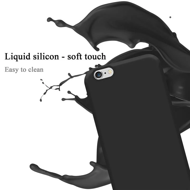 Cadorabo Hülle kompatibel mit Apple iPhone 6 / 6S Schutzhülle aus flexiblem TPU Silikon