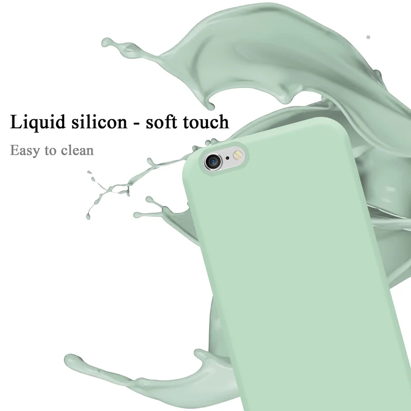 Cadorabo Hülle kompatibel mit Apple iPhone 6 / 6S Schutzhülle aus flexiblem TPU Silikon