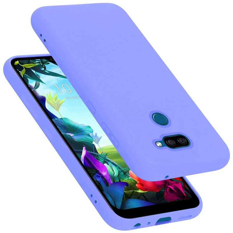 Cadorabo Hülle kompatibel mit LG K40S Schutzhülle aus flexiblem TPU Silikon