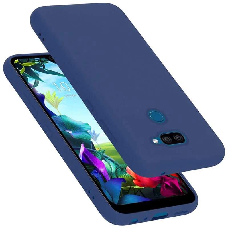 Cadorabo Hülle kompatibel mit LG K40S Schutzhülle aus flexiblem TPU Silikon