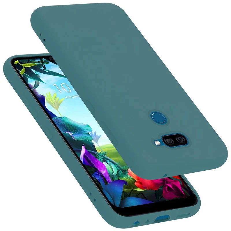 Cadorabo Hülle kompatibel mit LG K40S Schutzhülle aus flexiblem TPU Silikon