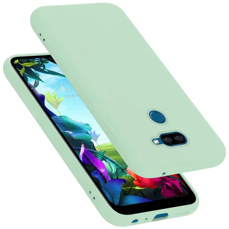 Cadorabo Hülle kompatibel mit LG K40S Schutzhülle aus flexiblem TPU Silikon