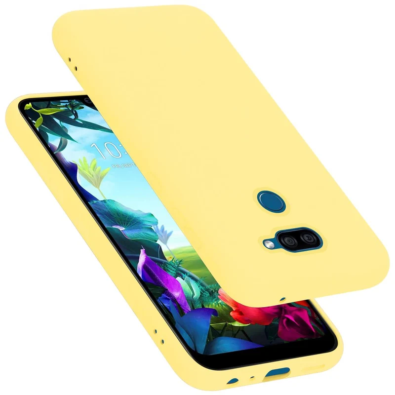 Cadorabo Hülle kompatibel mit LG K40S Schutzhülle aus flexiblem TPU Silikon