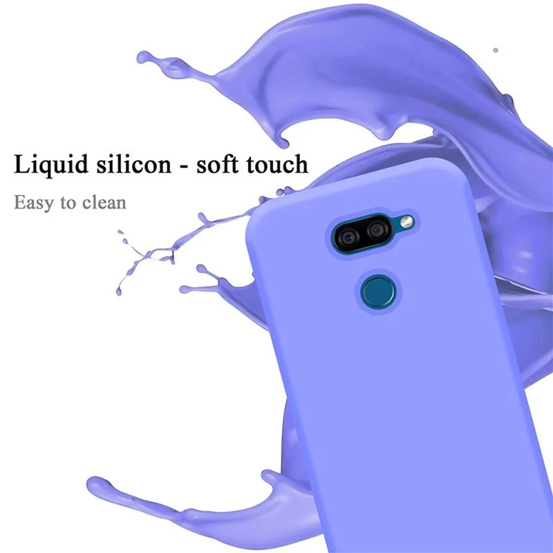 Cadorabo Hülle kompatibel mit LG K40S Schutzhülle aus flexiblem TPU Silikon