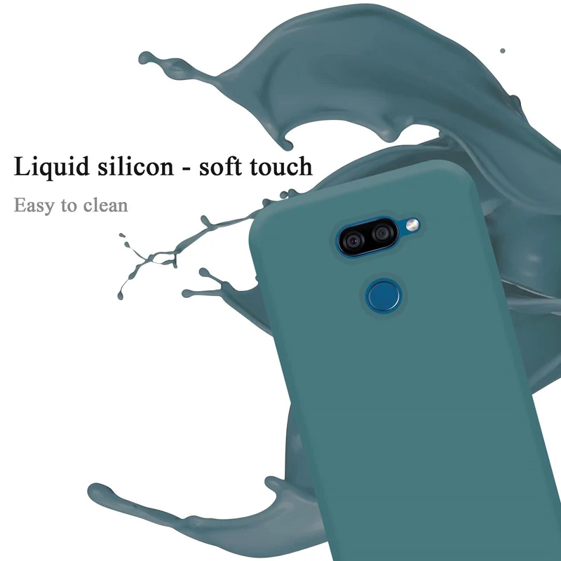 Cadorabo Hülle kompatibel mit LG K40S Schutzhülle aus flexiblem TPU Silikon