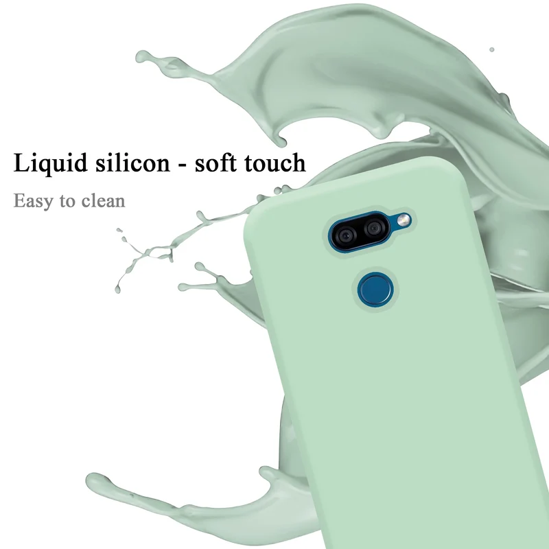 Cadorabo Hülle kompatibel mit LG K40S Schutzhülle aus flexiblem TPU Silikon
