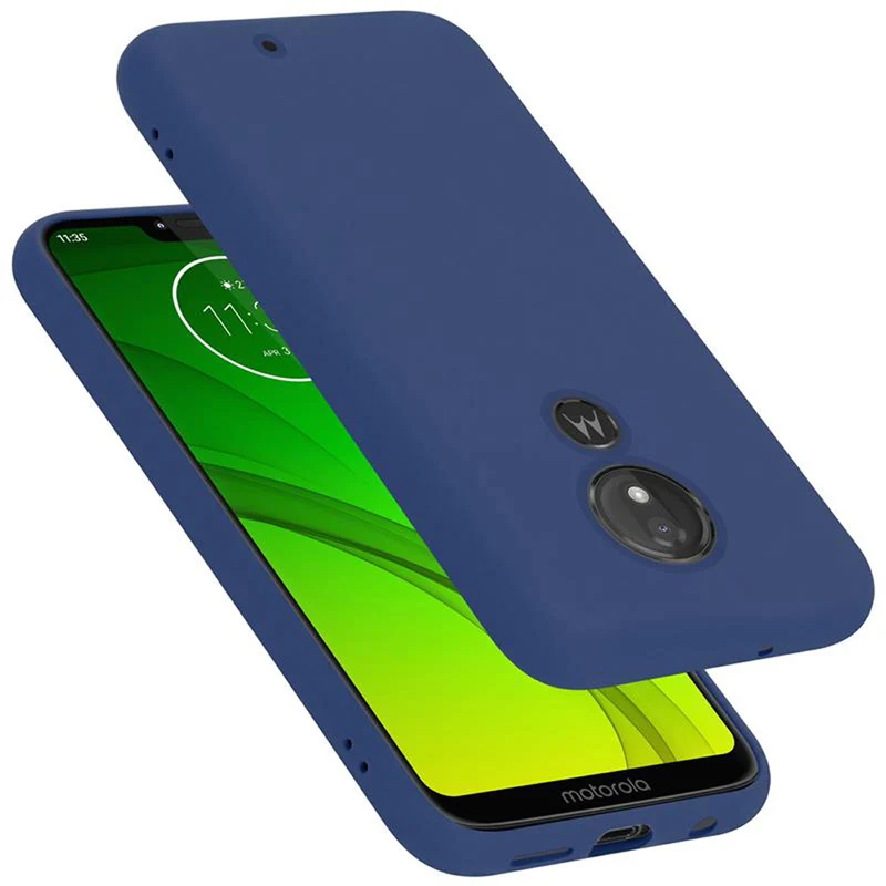 Cadorabo Hülle kompatibel mit Motorola MOTO G7 / G7 PLUS Schutzhülle aus flexiblem TPU Silikon