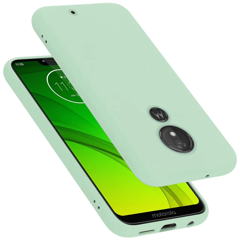 Cadorabo Hülle kompatibel mit Motorola MOTO G7 / G7 PLUS Schutzhülle aus flexiblem TPU Silikon