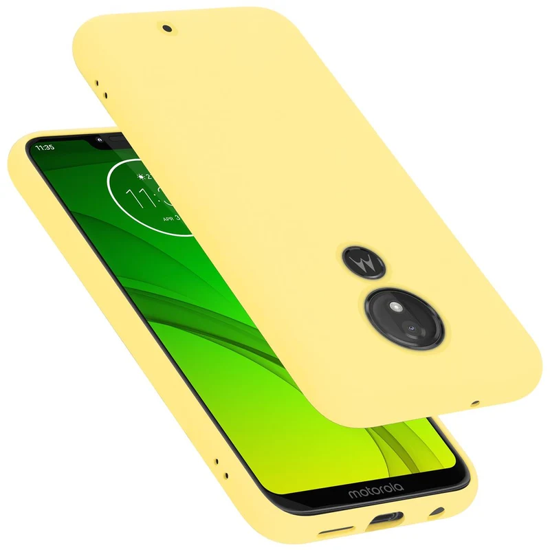 Cadorabo Hülle kompatibel mit Motorola MOTO G7 / G7 PLUS Schutzhülle aus flexiblem TPU Silikon