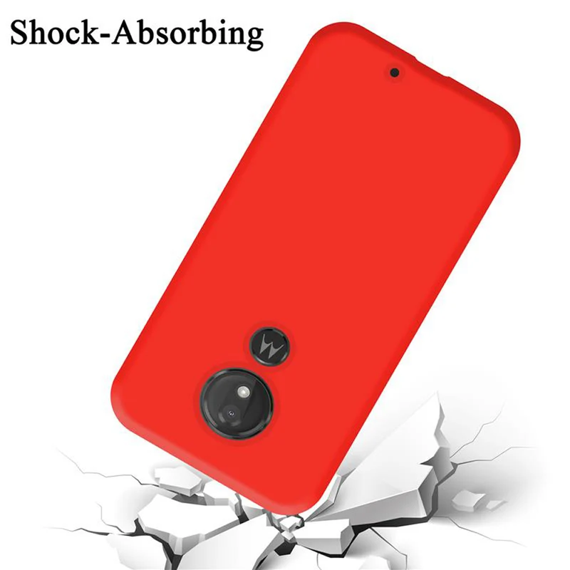 Cadorabo Hülle kompatibel mit Motorola MOTO G7 / G7 PLUS Schutzhülle aus flexiblem TPU Silikon