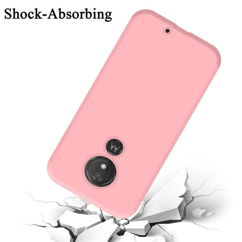 Cadorabo Hülle kompatibel mit Motorola MOTO G7 / G7 PLUS Schutzhülle aus flexiblem TPU Silikon