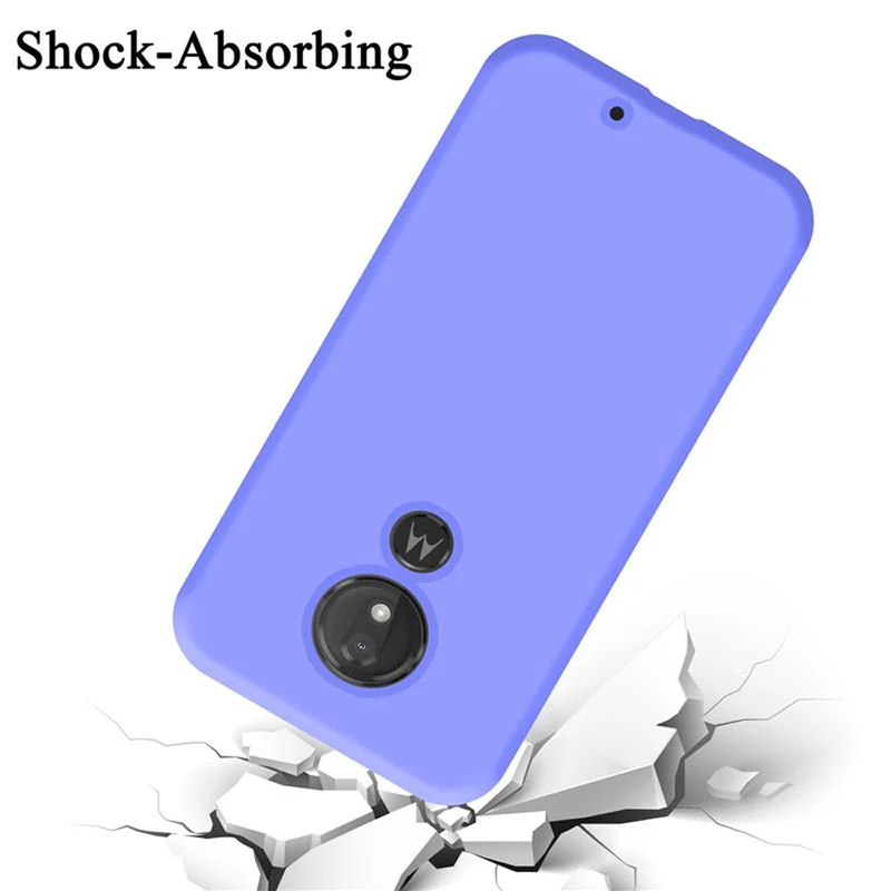 Cadorabo Hülle kompatibel mit Motorola MOTO G7 / G7 PLUS Schutzhülle aus flexiblem TPU Silikon