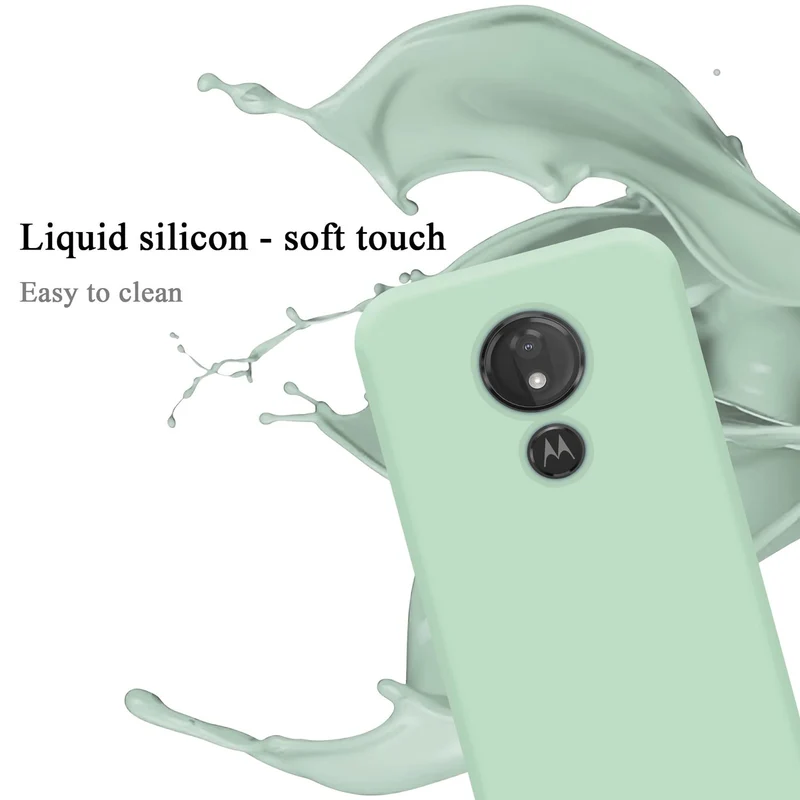Cadorabo Hülle kompatibel mit Motorola MOTO G7 / G7 PLUS Schutzhülle aus flexiblem TPU Silikon
