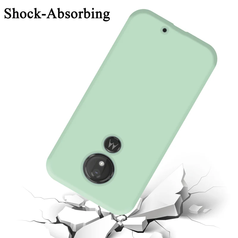 Cadorabo Hülle kompatibel mit Motorola MOTO G7 / G7 PLUS Schutzhülle aus flexiblem TPU Silikon