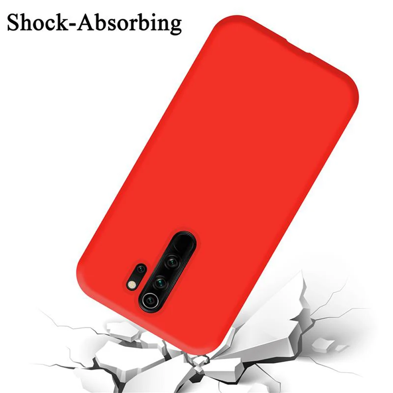 Cadorabo Hülle kompatibel mit Xiaomi RedMi NOTE 8 PRO Schutzhülle aus flexiblem TPU Silikon
