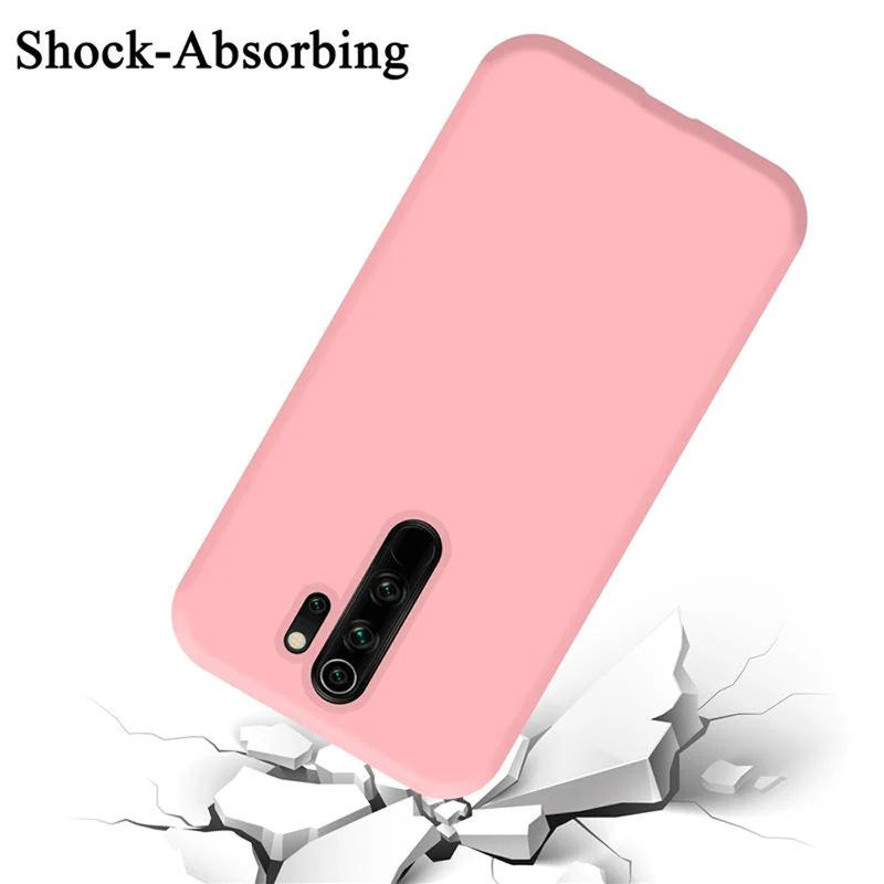 Cadorabo Hülle kompatibel mit Xiaomi RedMi NOTE 8 PRO Schutzhülle aus flexiblem TPU Silikon