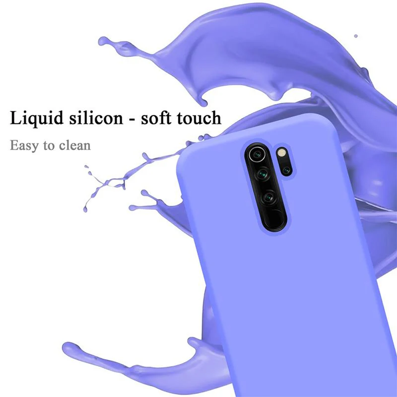 Cadorabo Hülle kompatibel mit Xiaomi RedMi NOTE 8 PRO Schutzhülle aus flexiblem TPU Silikon