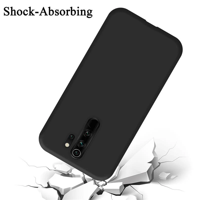 Cadorabo Hülle kompatibel mit Xiaomi RedMi NOTE 8 PRO Schutzhülle aus flexiblem TPU Silikon