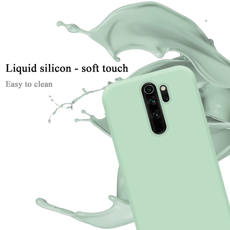 Cadorabo Hülle kompatibel mit Xiaomi RedMi NOTE 8 PRO Schutzhülle aus flexiblem TPU Silikon