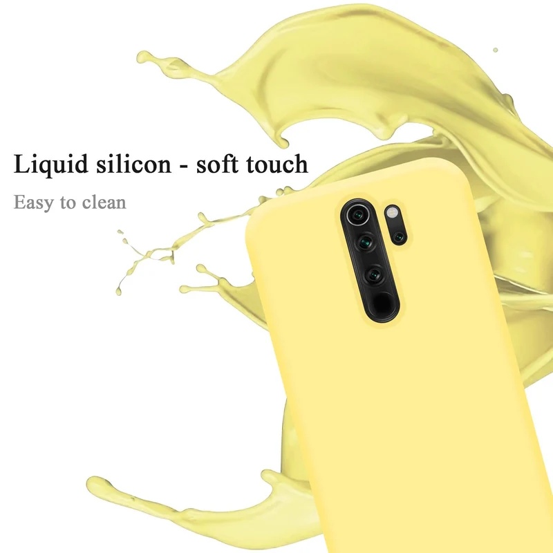 Cadorabo Hülle kompatibel mit Xiaomi RedMi NOTE 8 PRO Schutzhülle aus flexiblem TPU Silikon