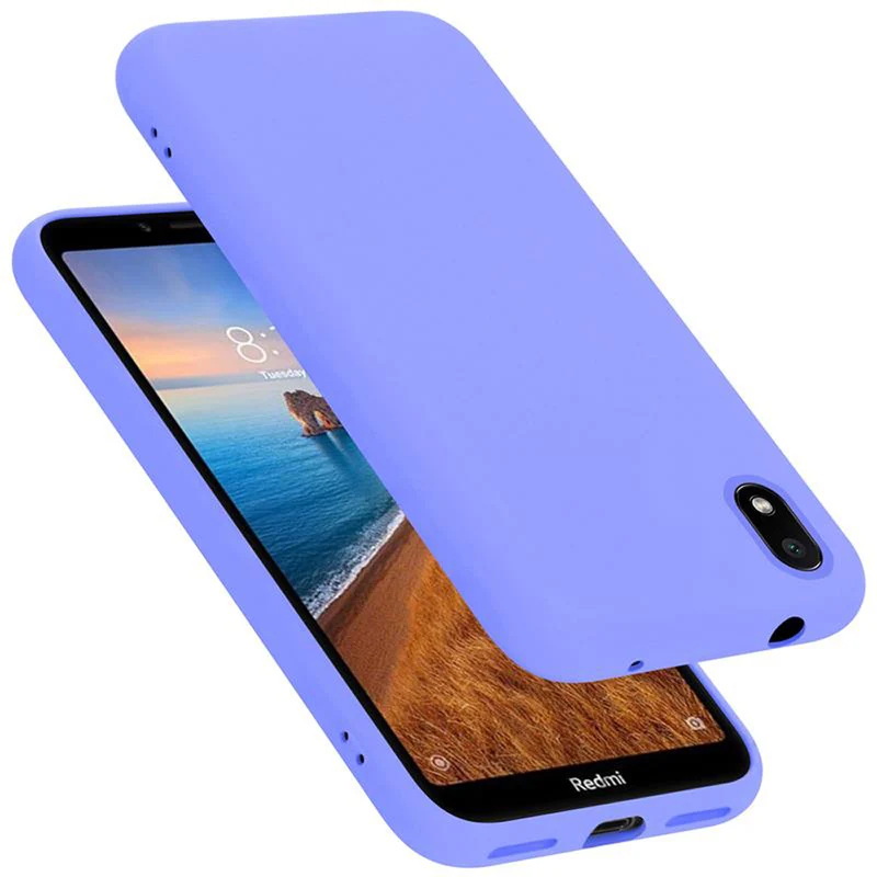 Cadorabo Hülle kompatibel mit Xiaomi RedMi 7A Schutzhülle aus flexiblem TPU Silikon