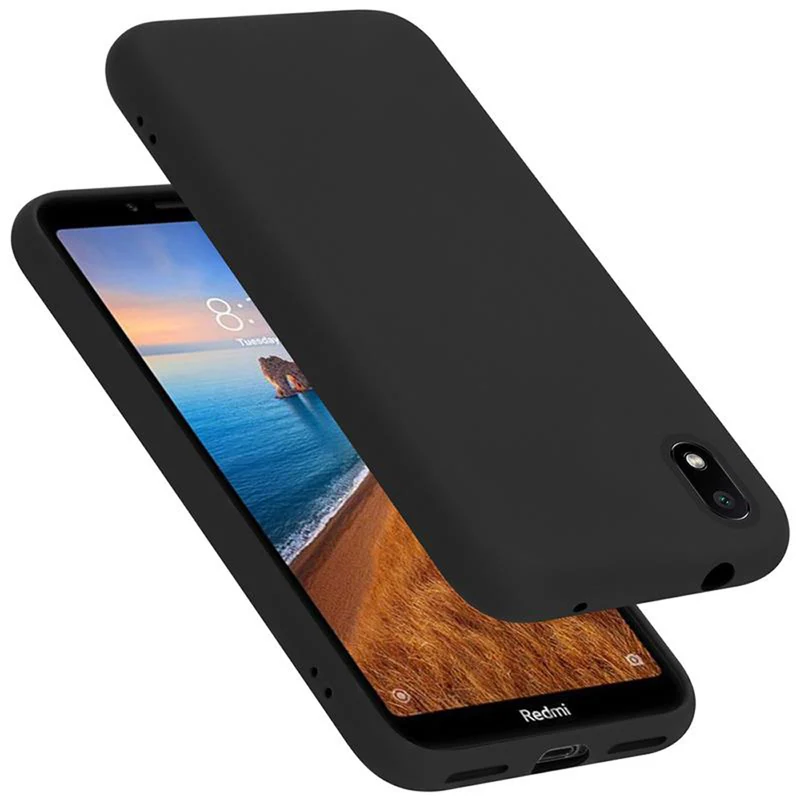Cadorabo Hülle kompatibel mit Xiaomi RedMi 7A Schutzhülle aus flexiblem TPU Silikon