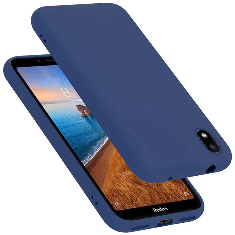 Cadorabo Hülle kompatibel mit Xiaomi RedMi 7A Schutzhülle aus flexiblem TPU Silikon